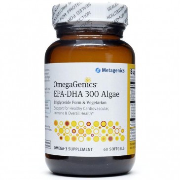 OmegaGenics® EPA-DHA 300 Algae 60 Softgels