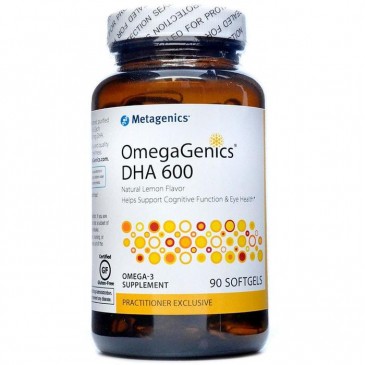 OmegaGenics DHA 600 Concentrate 90 gels
