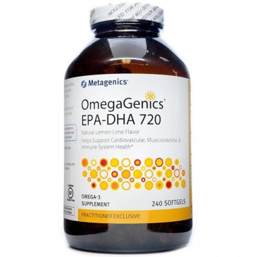 OmegaGenics EPA-DHA 720 Lemon 240 gels