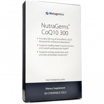 NutraGems CoQ10 300 30 Chewable Gels