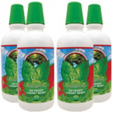 Oxybody Cherry Berry 32 fl oz (4 Pack)