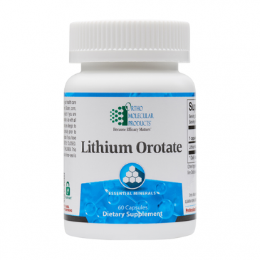 Lithium Orotate - 60 Count