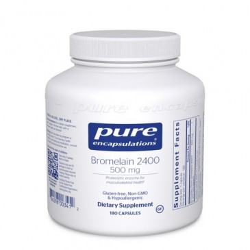 Bromelain 2400 500 mg. 180 vcaps 