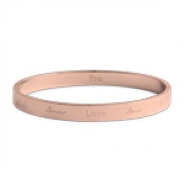 Love Rose Gold Bangle