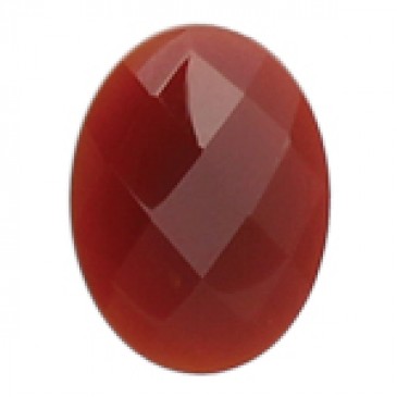 Red Agate Oval Stone