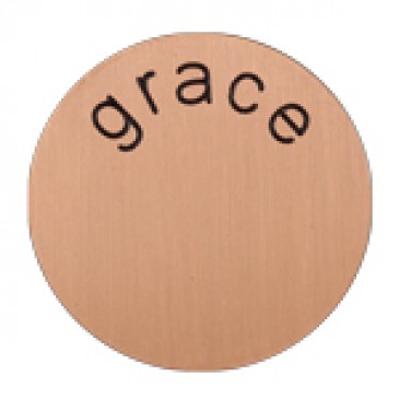 Grace Medium Rose Gold Coin