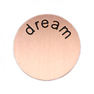 Dream Medium Rose Gold Coin