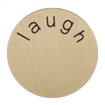 Laugh Medium Gold Coin