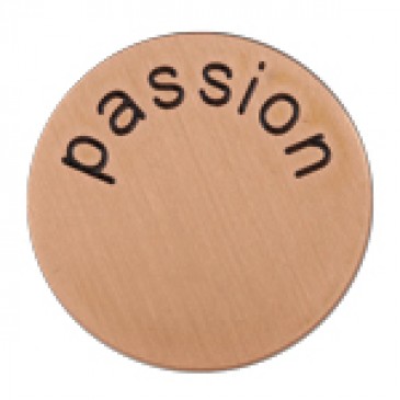 Passion Medium Rose Gold Coin