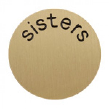 Sisters Medium Gold Coin