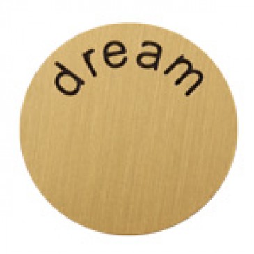 Dream Large Gold Coin