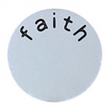 Faith Large Silver Coin