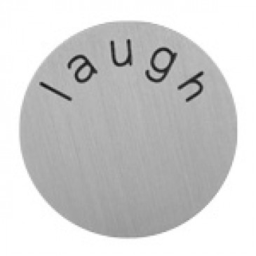 Laugh Large Silver Coin