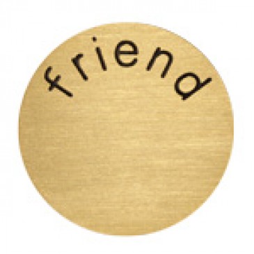 Friend Large Gold Coin