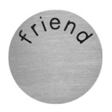 Friend Large Silver Coin