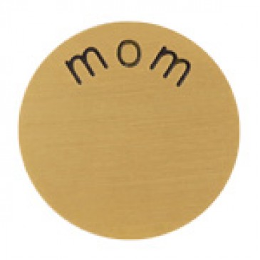 Mom Large Gold Coin