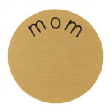 Mom Large Gold Coin