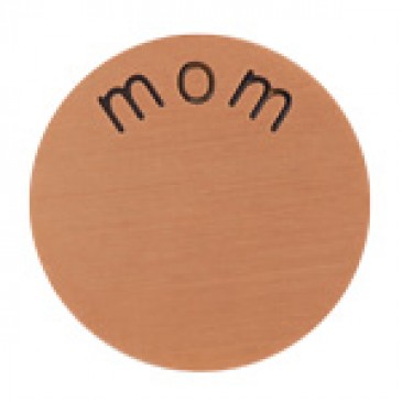 Mom Large Rose Gold Coin