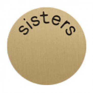 Sisters Large Gold Coin