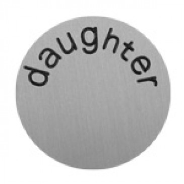 Daughter Large Silver Coin