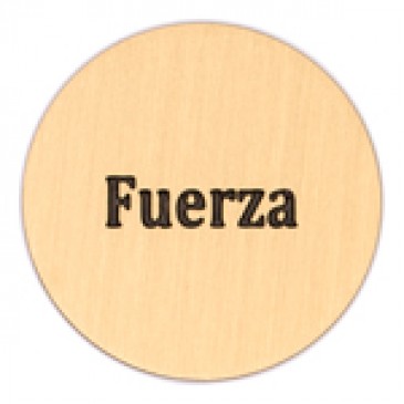Fuerza Large Gold Coin