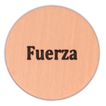 Fuerza Large Rose Gold Coin