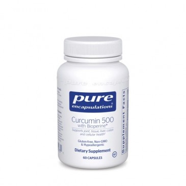 Curcumin 500 with Bioperine 60 vcaps 