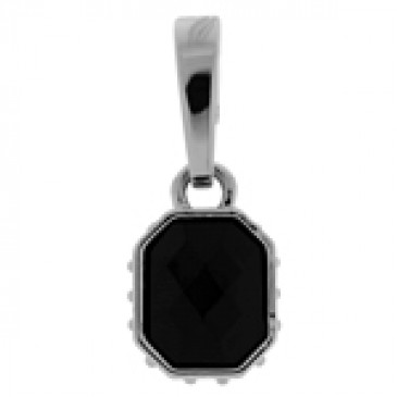 Black Faceted Droplet