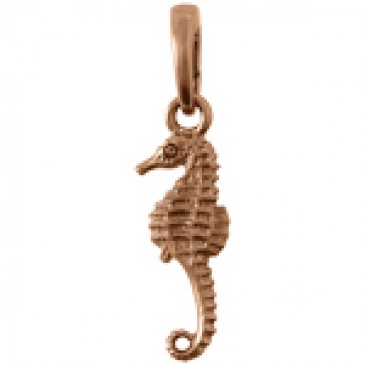 Rose Gold Seahorse Droplet