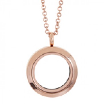 Medium Rose Gold Locket