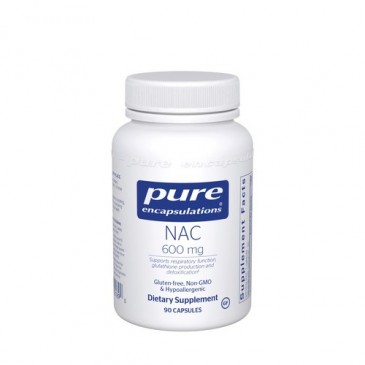 NAC (N-Acetyl-l-Cysteine) 600 mg. 90 vcaps