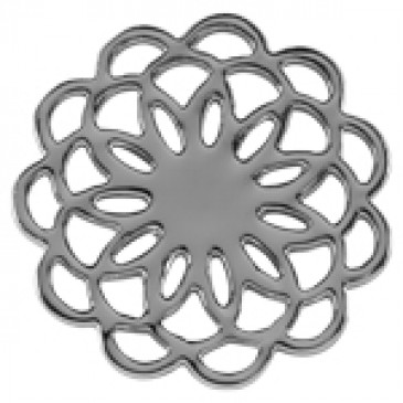 Medium Silver Flower Screen