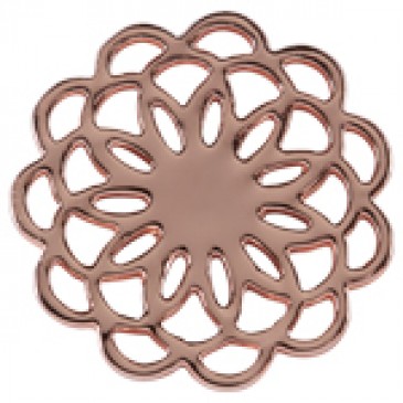 Medium Rose Gold Flower Screen