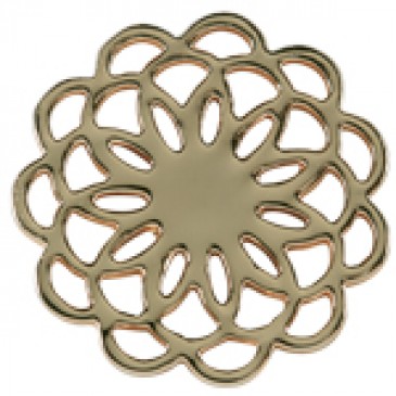 Large Gold Flower Screen