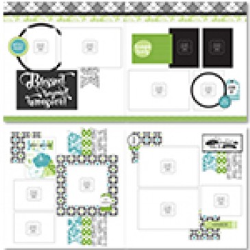 Tropical Bloom Page Layout Kit