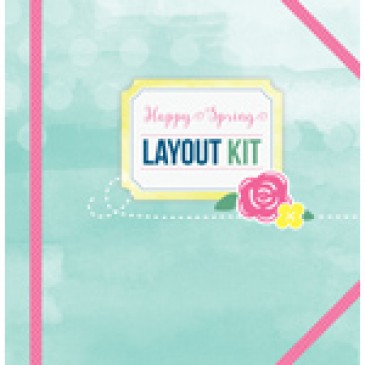 Happy Spring Layout Kit
