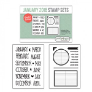 January Stamp Set