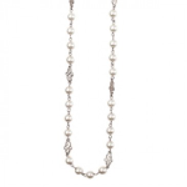 Precious Pearls Silver Necklace