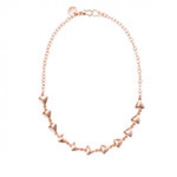 Arrows Expression Rose Gold Necklace