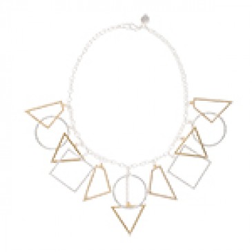 Geometric Expression Necklace