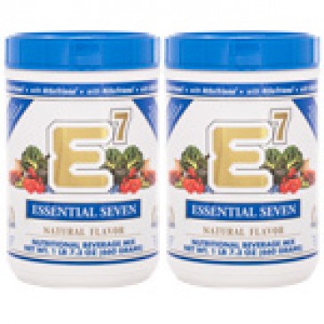 E7 Natural Flavor (2 canisters)